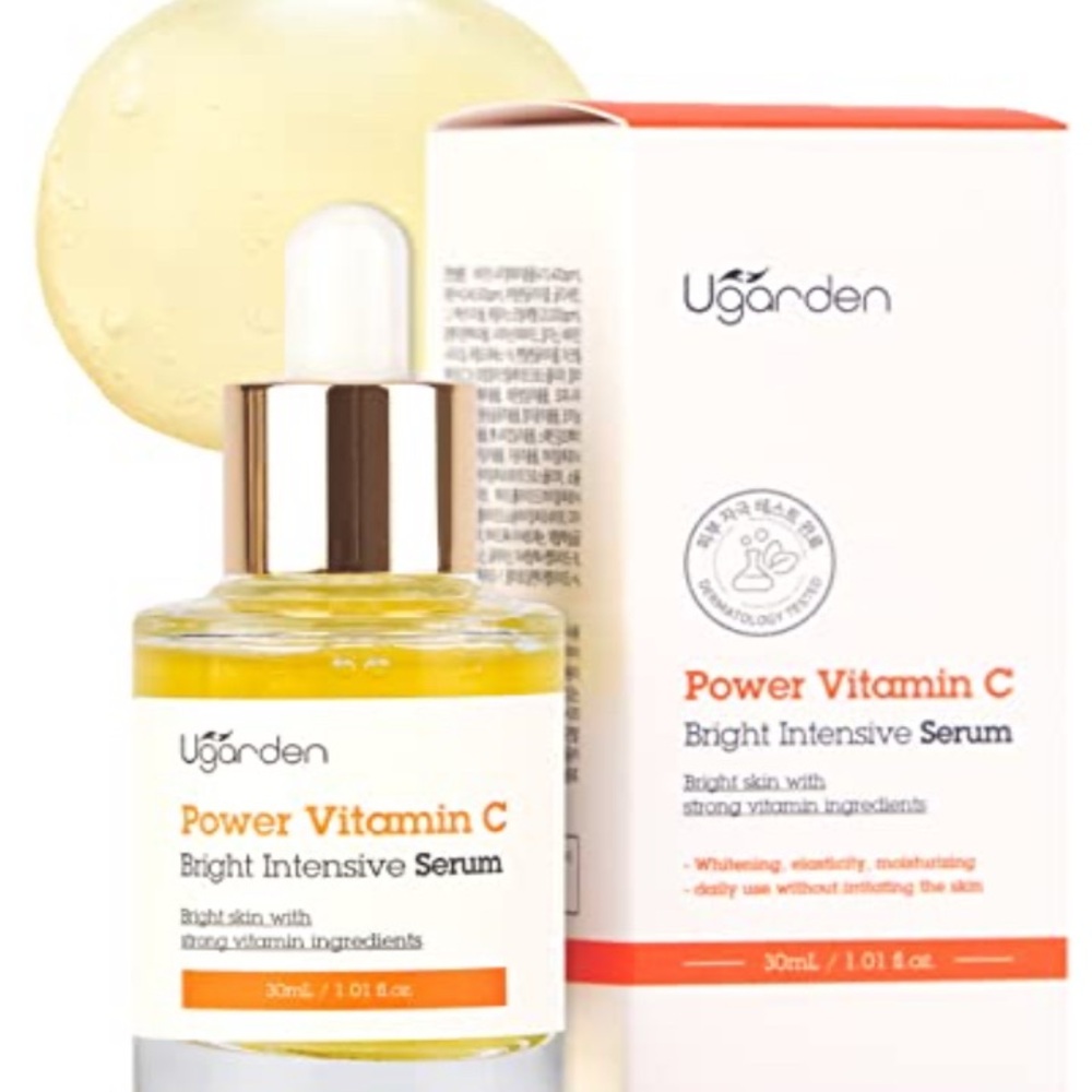 UGarden Power Vitamin C Bright Intensive Serum Snail Niacinimide Arginine Citrus